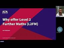 Video thumbnail for Why choose AQA Level 2 Further Maths?