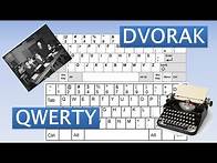 Video thumbnail for DVOARK vs QWERTY - Different keyboard layouts