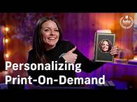 Video thumbnail for How to Make Money with Custom Print-on-Demand Books