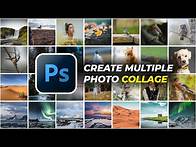 Video thumbnail for How To Make a Photo Collage in Photoshop | Photoshop Tutorial