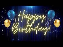 Video thumbnail for Happy Birthday Background