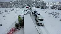 Video thumbnail for Multi-Vehicle Crash Closes Arizona Highway, Turns Snow Red