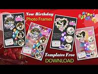 Video thumbnail for FREE Birthday Photo Frame PSD Template for College Memories!