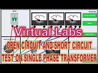 Video thumbnail for Virtual Labs - Open Circuit and Short Circuit Test on Single Phase Transformer