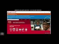 Video thumbnail for Maryland MVA DOT update procedures