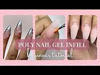 Video thumbnail for POLY NAIL GEL FILL IN for Beginners: Easy Step-by-Step Guide by Glowtips (CC)