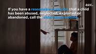 Video thumbnail for When should you call for help if you think a child is in danger?