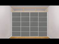 Video thumbnail for Sliding Wardrobe Doors (Frame installation) - Shush Doors