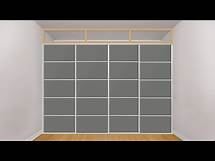 Video thumbnail for Sliding Wardrobe Doors (Frame installation) - Shush Doors