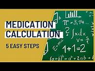 Video thumbnail for Medication Drug Calculation Made Easy For OSCE