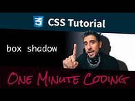 Video thumbnail for CSS Box Shadow (in 1 minute)