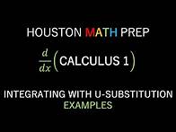 Video thumbnail for Integration with U Substitution (Indefinite Integral Examples)