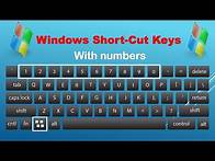 Video thumbnail for Use of Window logo key with numbers | Windows Shortcuts | Keyboard Shortcut | Shortcut Keys