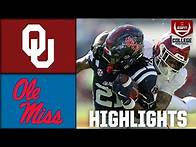 Video thumbnail for Oklahoma Sooners vs. Ole Miss Rebels | Full Game Highlights | ESPN College Football