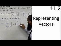 Video thumbnail for Edexcel AS Level Maths: 11.2 Representing Vectors (Column Vectors, Resultant and Parallel Vectors)