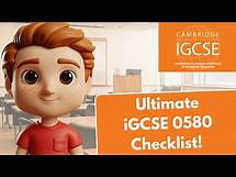 Video thumbnail for From C to A* in IGCSE Maths: Use This Checklist to Level Up!