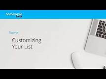 Video thumbnail for Getting Started with Homewyse Lists V3