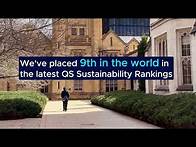 Video thumbnail for University of Melbourne ranks 9th in the world in the latest QS Sustainability Rankings