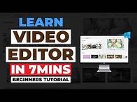 Video thumbnail for Windows 10 Video Editor Tutorial In 7mins | STEP BY STEP For Beginners (QUICK GUIDE)