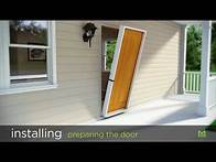 Video thumbnail for How to Install Prehung Exterior Entry Door