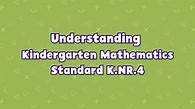 Video thumbnail for Kindergarten Kindergarten | Understanding Kindergarten Mathematics Standard K.NR.4