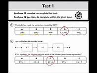 Video thumbnail for 11+ Maths | GL Assessment Papers | Letts 11+ Success | # 1