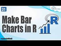 Video thumbnail for How to Make Bar Charts in R? | R Data Visualization | R Programming Tutorial for Beginners #31