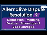 Video thumbnail for ADR Law Lecture Revision Notes - Part 9. Alternative Dispute Resolution LLB Syllabus - Negotiation