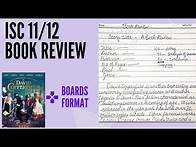Video thumbnail for ISC 11/12 BOOK REVIEW || BOARD FORMAT || DIRECTED WRITING