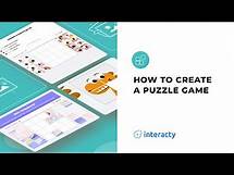 Video thumbnail for How to create a Puzzle Game on Interacty