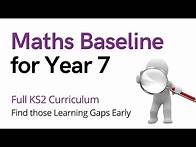 Video thumbnail for Year 7 Mathematics Baseline Assessment