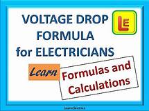 Video thumbnail for VOLTAGE DROP FORMULA Which formula to use and how to do the calculations correctly.