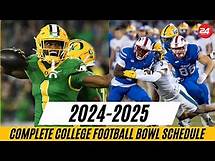 Video thumbnail for 2024-2025 Complete College Football Bowl Schedule: Dates, Matchups, and TV Times