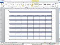 Video thumbnail for How to Create and Customize Calendar in MS Word