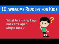 Video thumbnail for 10 Awesome Riddles For Kids With Answers To Test Your Brain - Easy And Funny Riddles