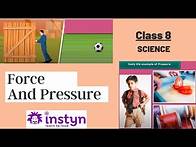 Video thumbnail for Grade 8 | Science | Force and Pressure | Free Tutorial | CBSE | ICSE | State Board