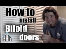 Video thumbnail for How to install replace a bifold closet door. Easy! Home Mender