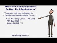 Video thumbnail for Where do I mail my Permanent Resident Card Application to?