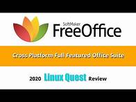 Video thumbnail for Softmaker FreeOffice - 2020 Review