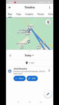 Video thumbnail for Google maps location history | Track your phone location #shorts