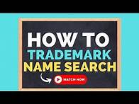 Video thumbnail for How to do a Trademark Search Before Picking a Business Name