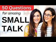 Video thumbnail for How to make GREAT Small Talk - English Conversation Practice (with two Aleenas)