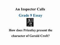 Video thumbnail for Gerald Croft Grade 9 A* Essay