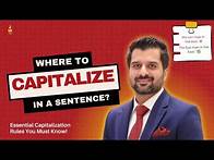 Video thumbnail for Where to Capitalize in a Sentence? | Essential Capitalization Rules You Must Know!