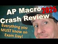 Video thumbnail for AP Macroeconomics Exam 2025 Last Minute Crash Review