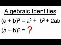 Video thumbnail for All Algebraic Identities Of CLASS 9 MATHS CHAPTER 2 POLYNOMIALS | CBSE Board 2021 | Maths By Shweta