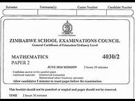 Video thumbnail for ZIMSEC - MATHS JUNE 2016 : P2