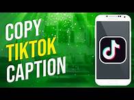 Video thumbnail for How To Copy A TikTok Caption (Simple!)