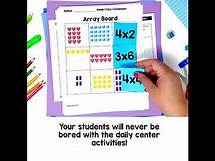 Video thumbnail for Activities for Teaching 3rd Grade Multiplication Strategies Equal Groups Arrays Worksheets Lessons