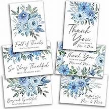 Video thumbnail for Hadley Designs 54 Blue Floral Wedding Thank You Cards With Envelopes Wedding - Bulk Thank You Cards With Envelopes, Elegant Thank You Card, Thank You Notes Card Bulk